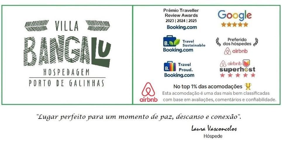 Villa Bangalu (Adults Only) Pôrto das Galinhas Exteriör bild